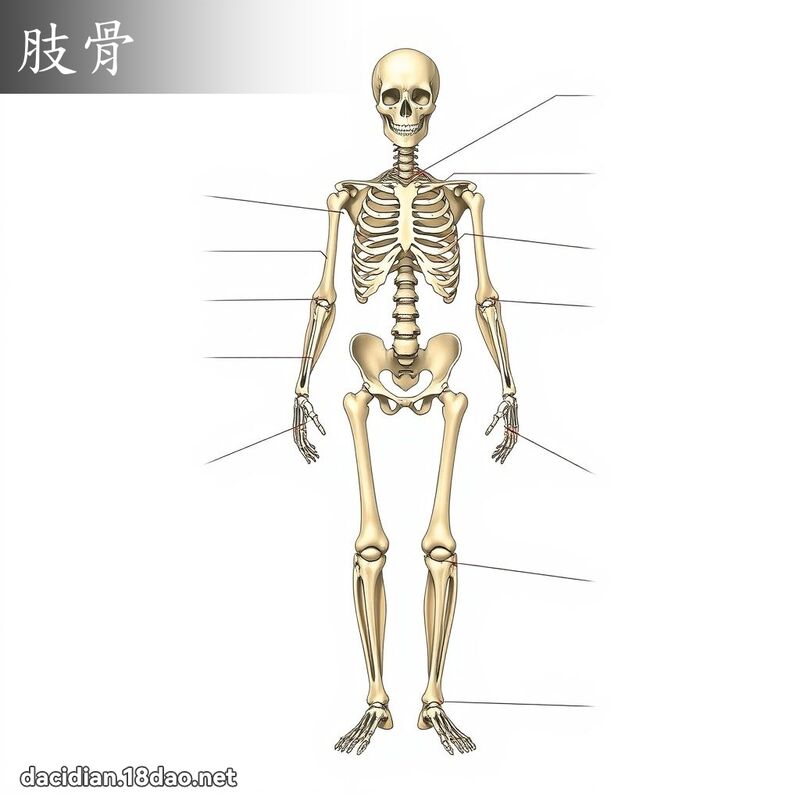 肢骨 - 国语大辞典配图