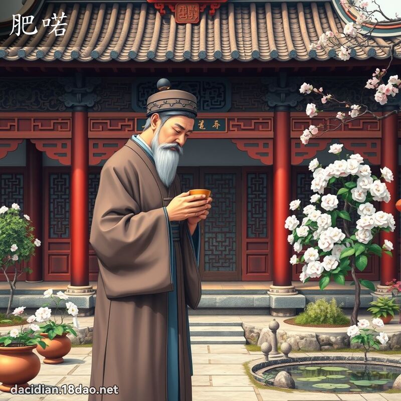 肥喏 - 國語大辭典配圖