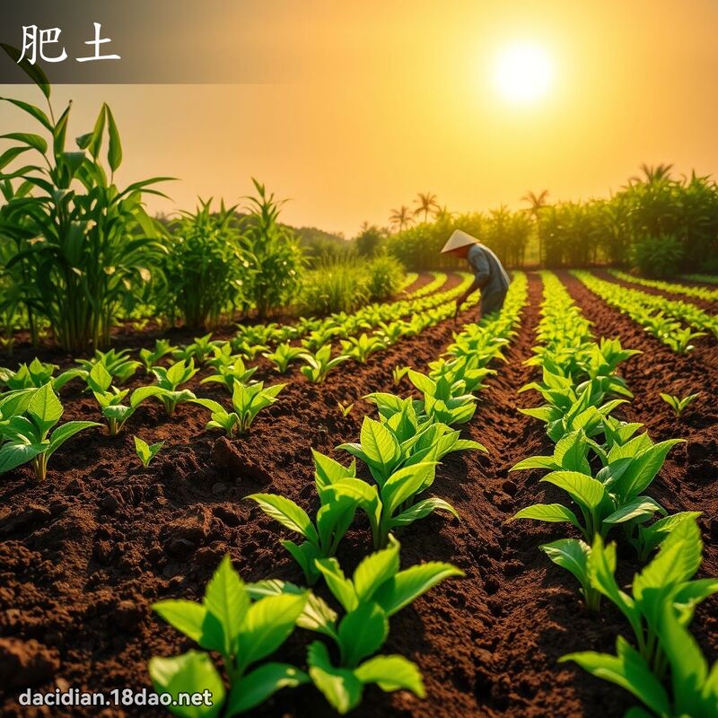 肥土 - 國語大辭典配圖