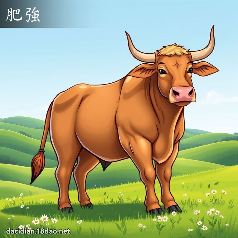 肥強 - 國語大辭典配圖
