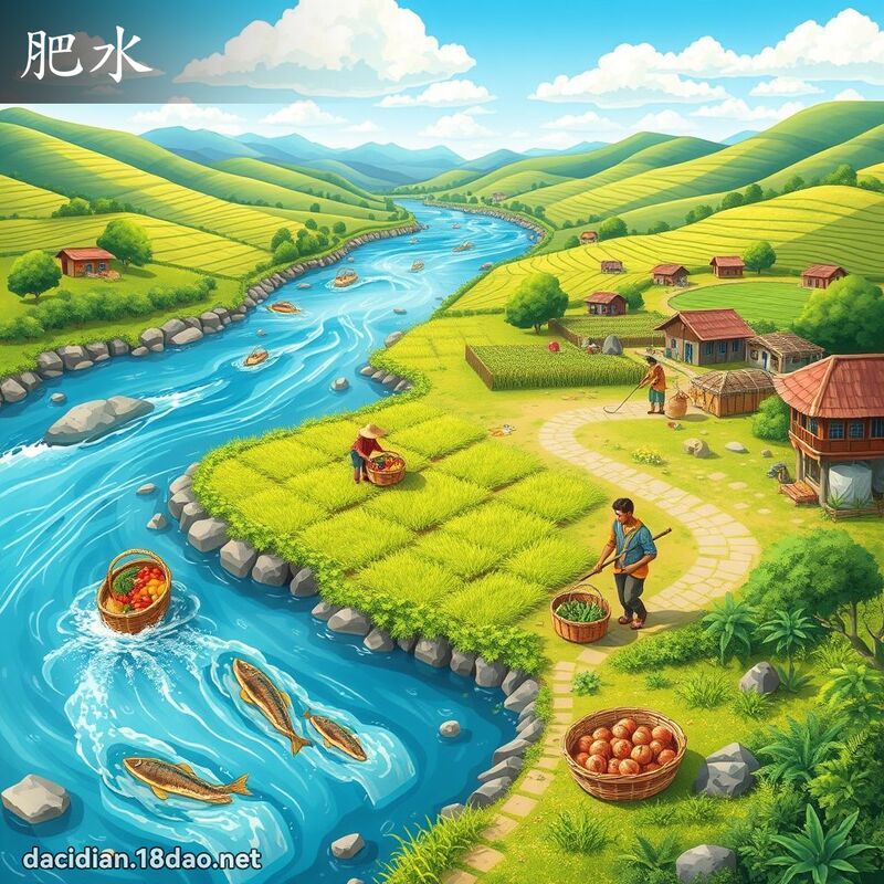 肥水 - 国语大辞典配图