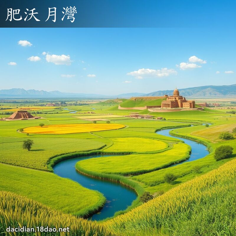 肥沃月灣 - 國語大辭典配圖