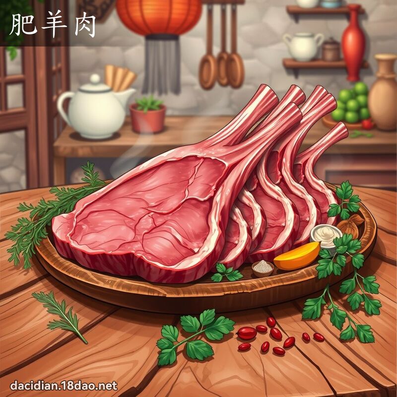 肥羊肉 - 國語大辭典配圖