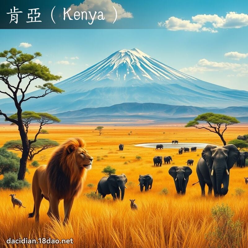 肯亚（Kenya） - 国语大辞典配图