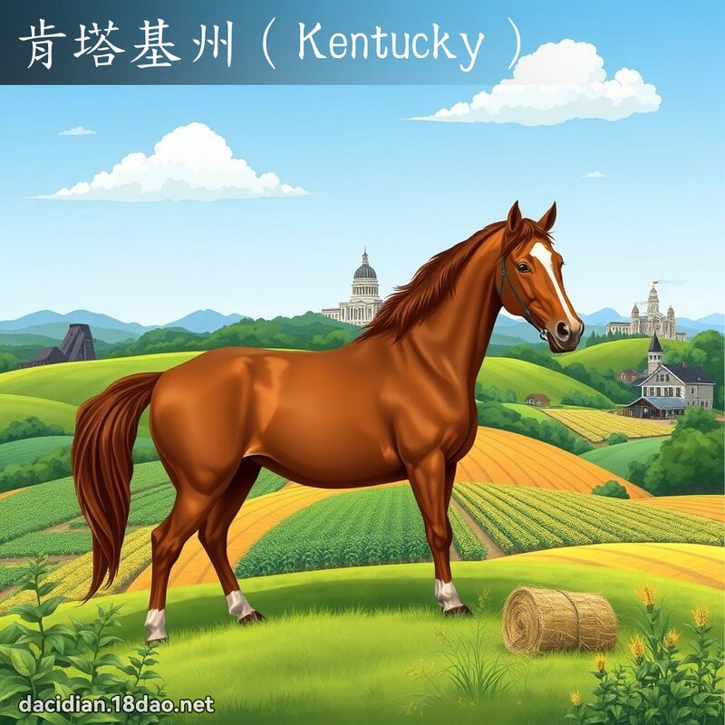 肯塔基州（Kentucky） - 国语大辞典配图
