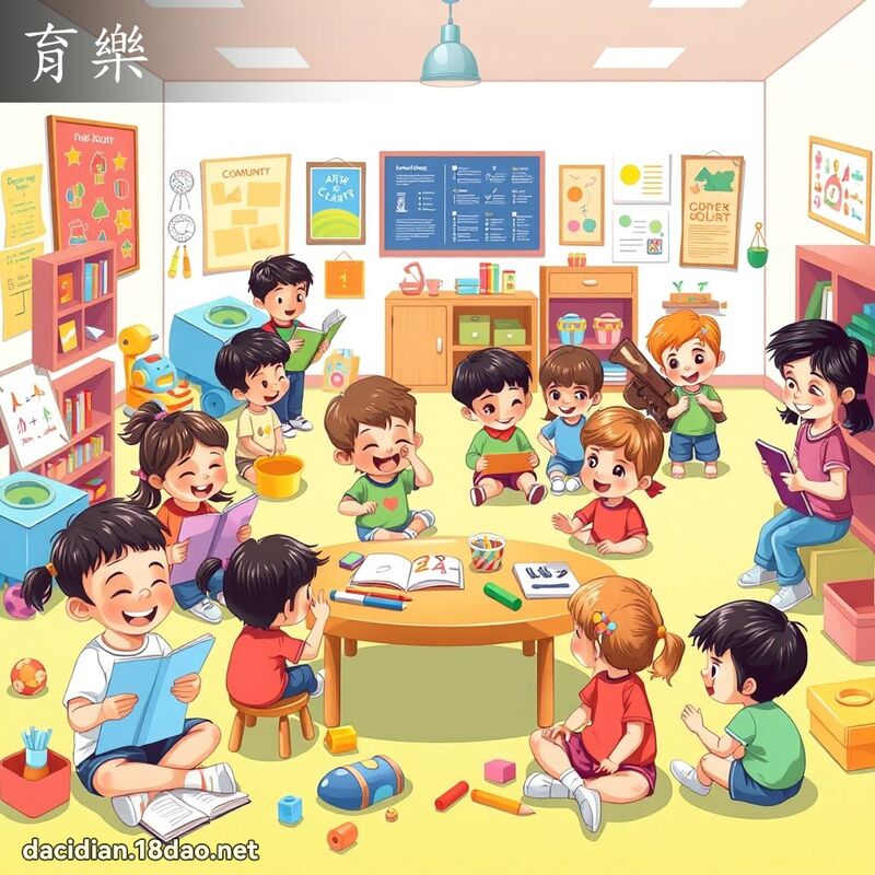 育樂 - 國語大辭典配圖