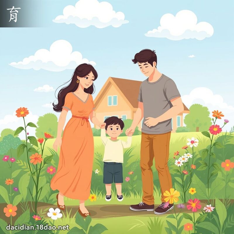 育 - 國語大辭典配圖
