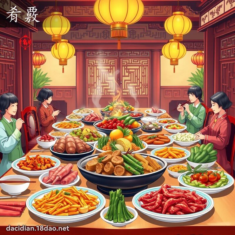 肴覈 - 國語大辭典配圖