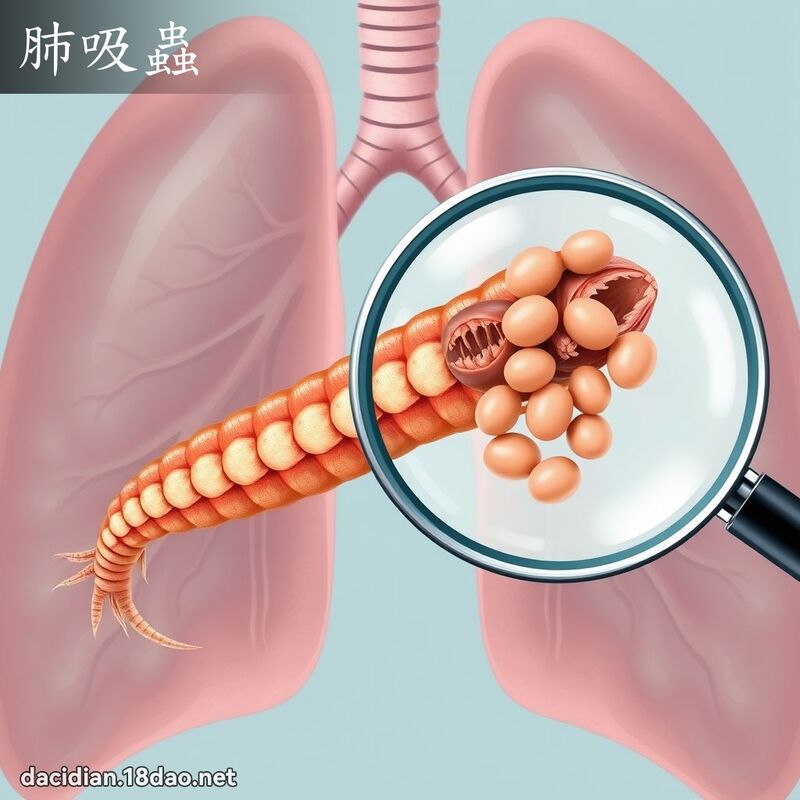 肺吸虫 - 国语大辞典配图