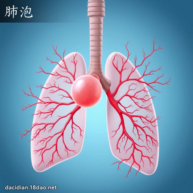 肺泡 - 國語大辭典配圖