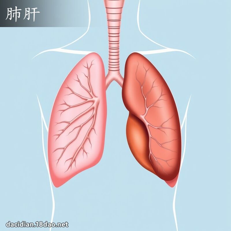 肺肝 - 國語大辭典配圖
