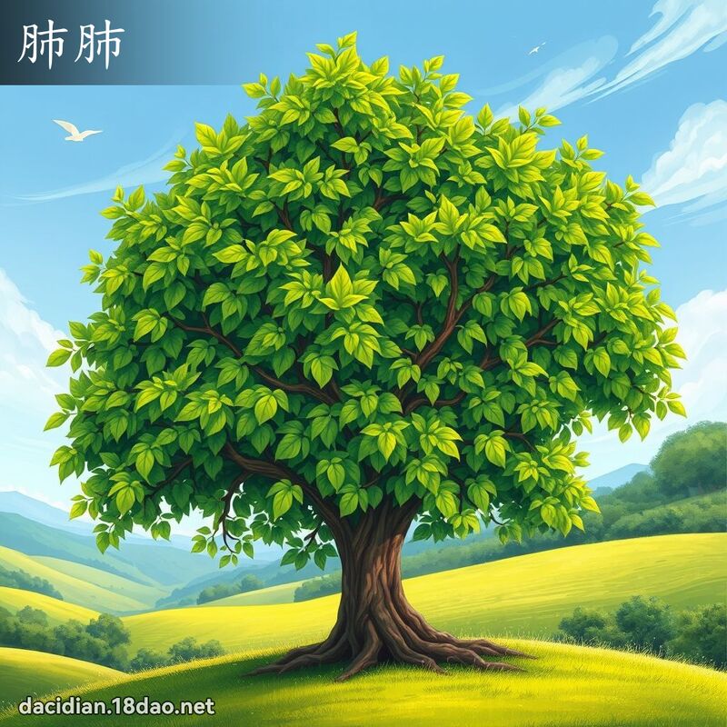 肺肺 - 國語大辭典配圖