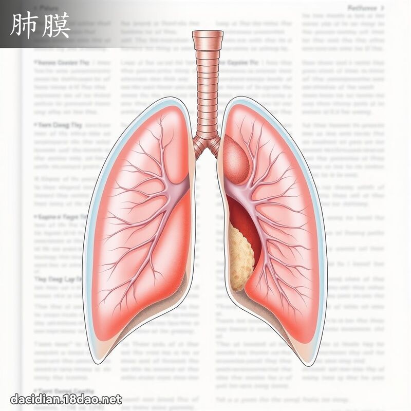 肺膜 - 國語大辭典配圖