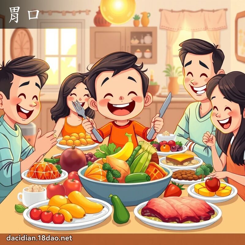 胃口 - 國語大辭典配圖