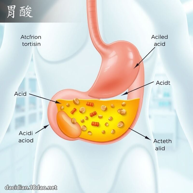 胃酸 - 国语大辞典配图