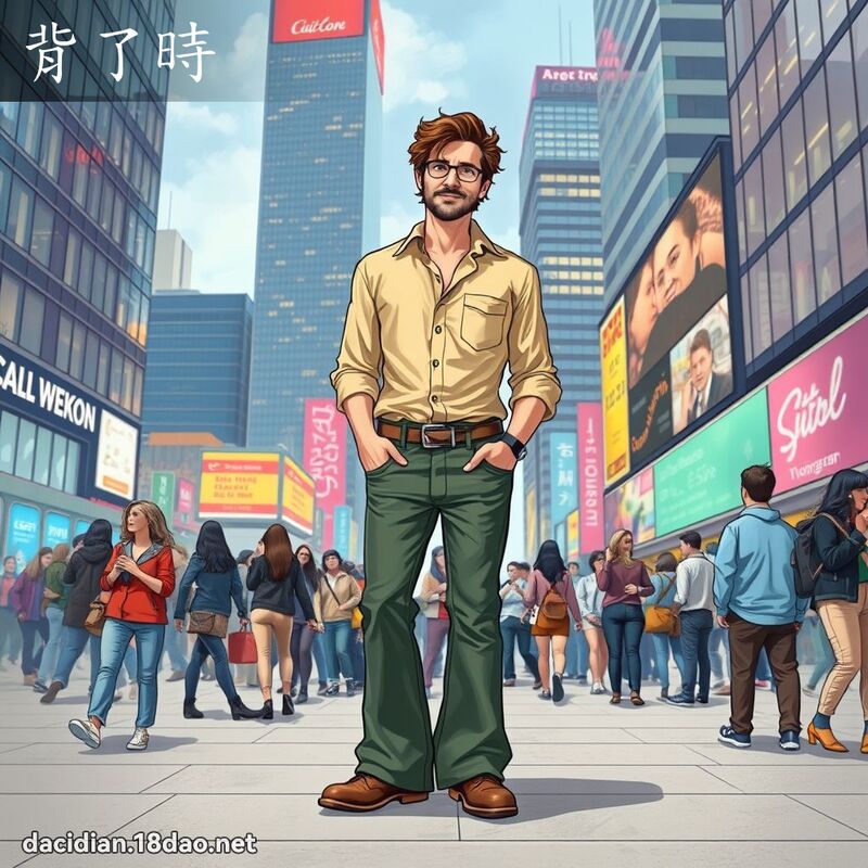 背了時 - 國語大辭典配圖