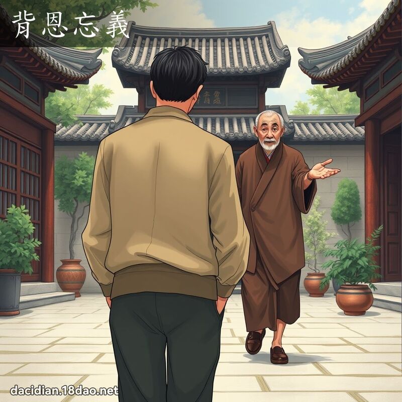 背恩忘义 - 国语大辞典配图
