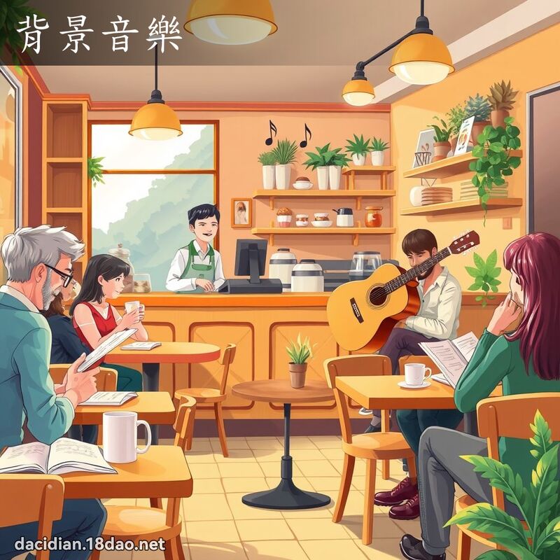 背景音樂 - 國語大辭典配圖