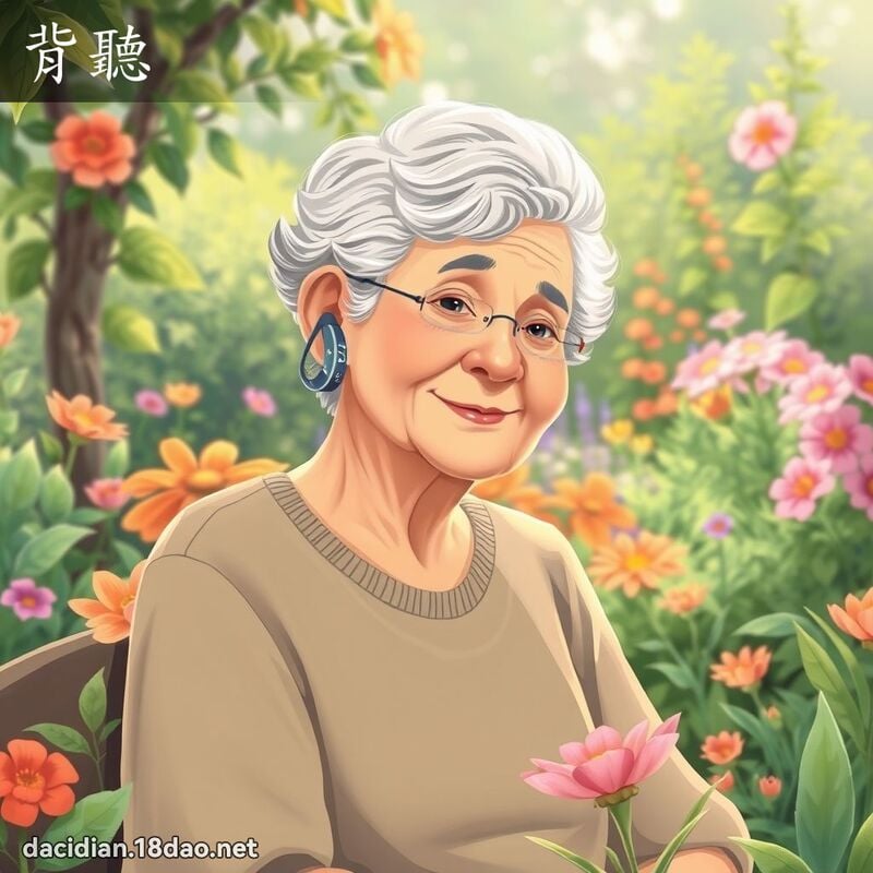 背聽 - 國語大辭典配圖