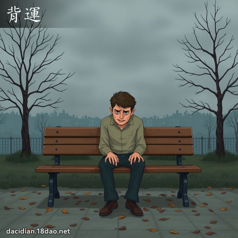 背運 - 國語大辭典配圖