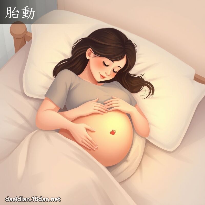 胎動 - 國語大辭典配圖