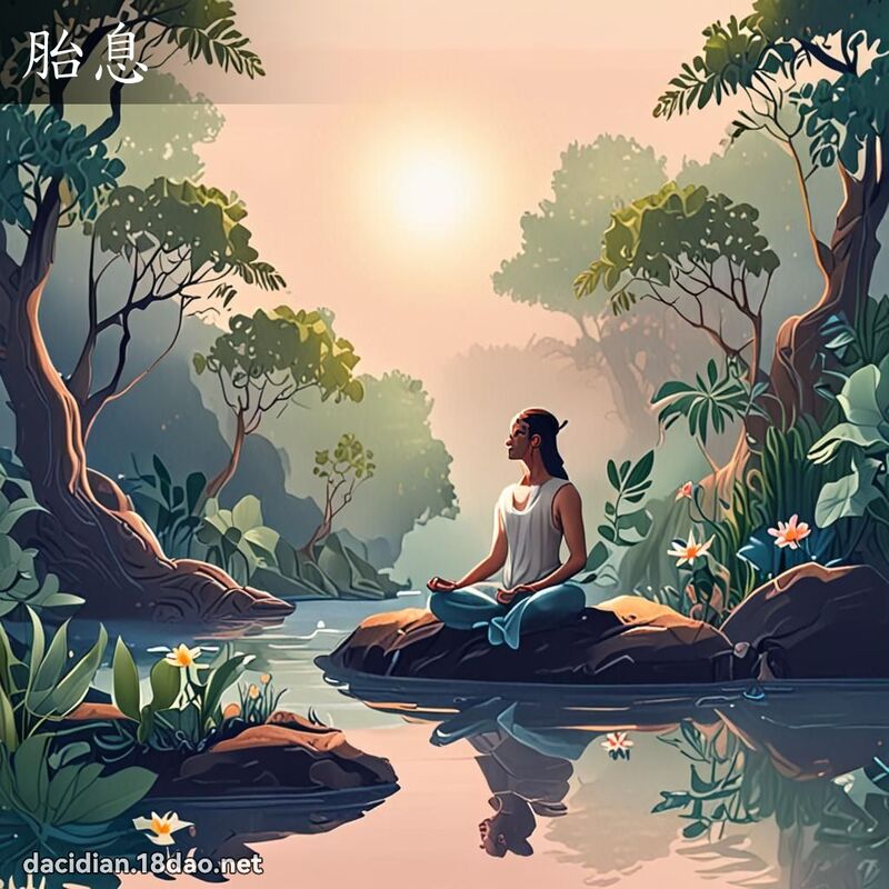 胎息 - 國語大辭典配圖