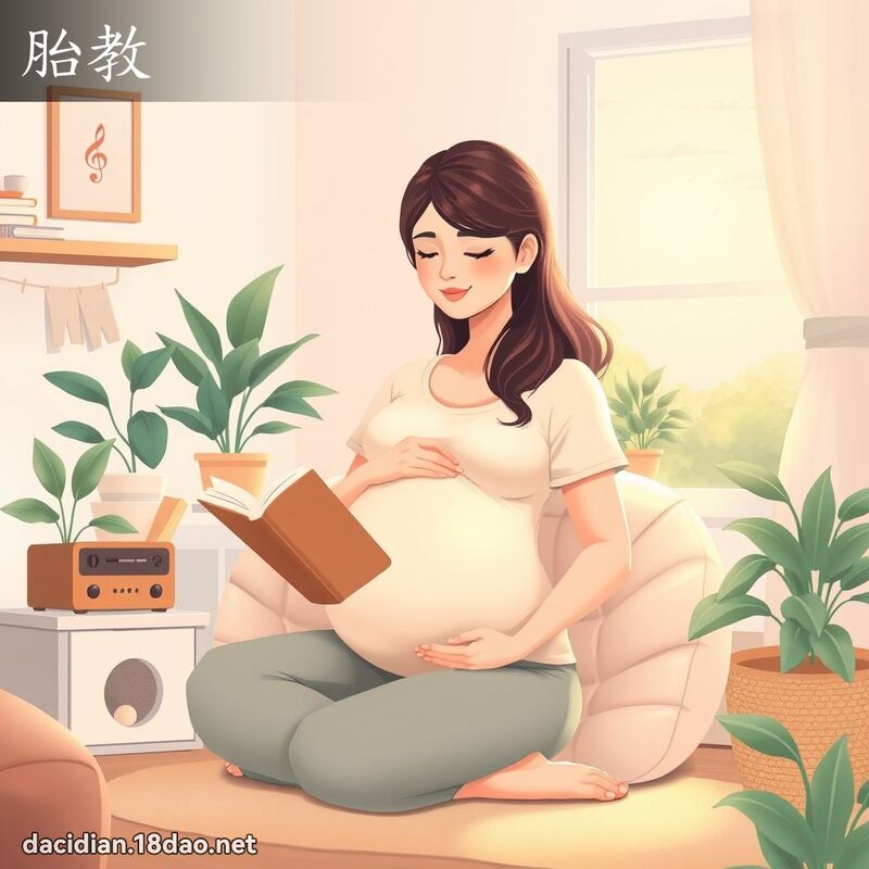 胎教 - 國語大辭典配圖