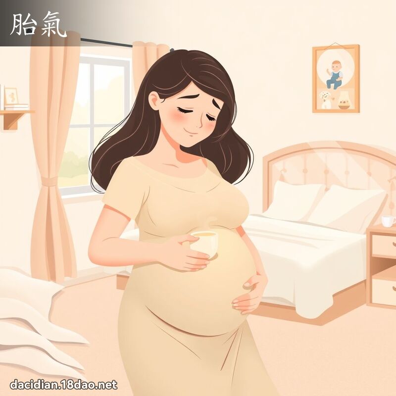 胎气 - 国语大辞典配图