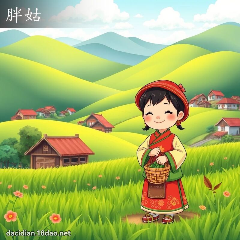 胖姑 - 國語大辭典配圖