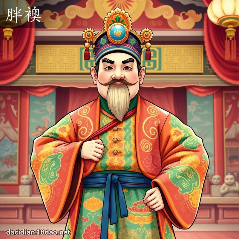 胖袄 - 国语大辞典配图