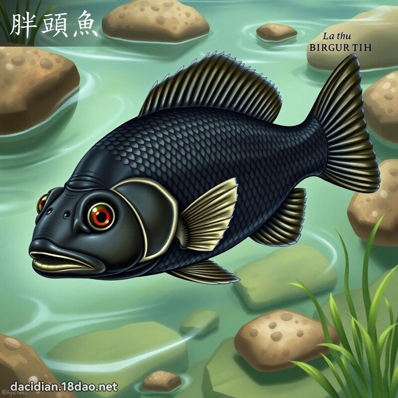 胖頭魚 - 國語大辭典配圖