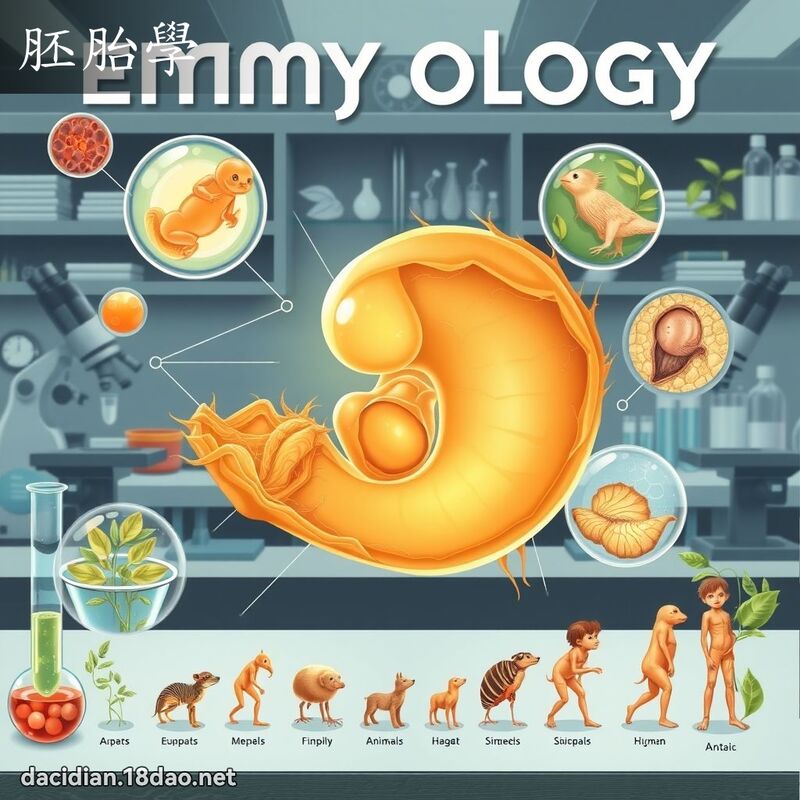 胚胎學 - 國語大辭典配圖