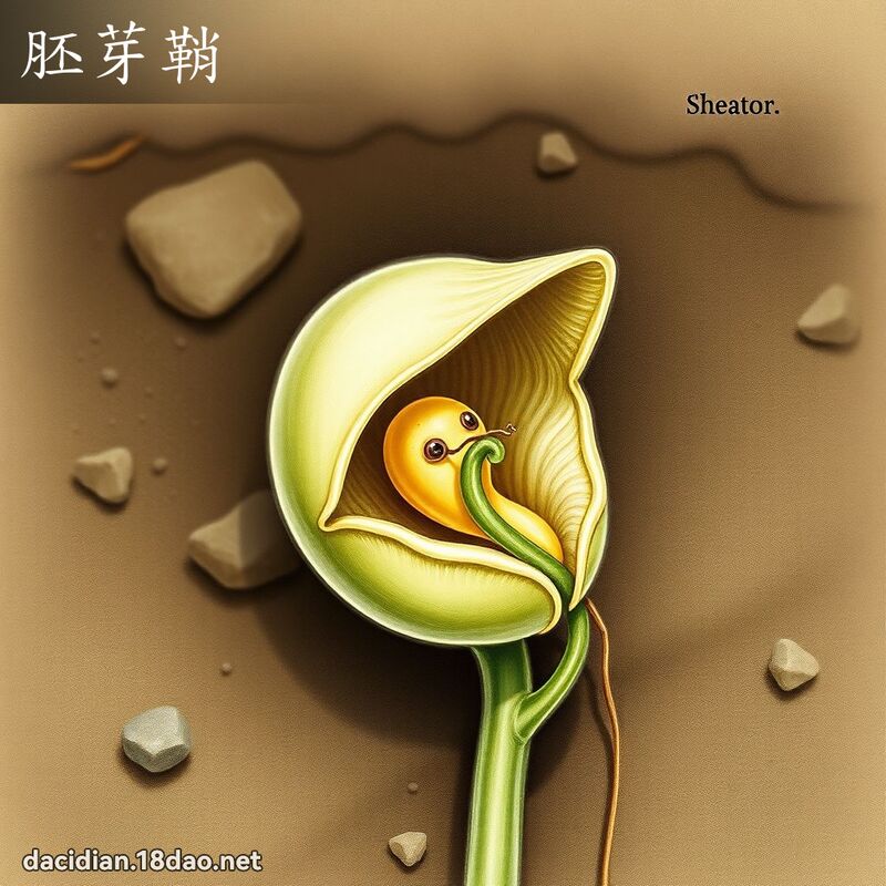 胚芽鞘 - 國語大辭典配圖