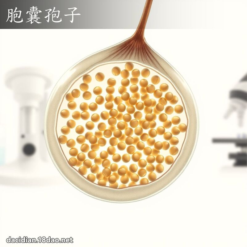 胞囊孢子 - 國語大辭典配圖