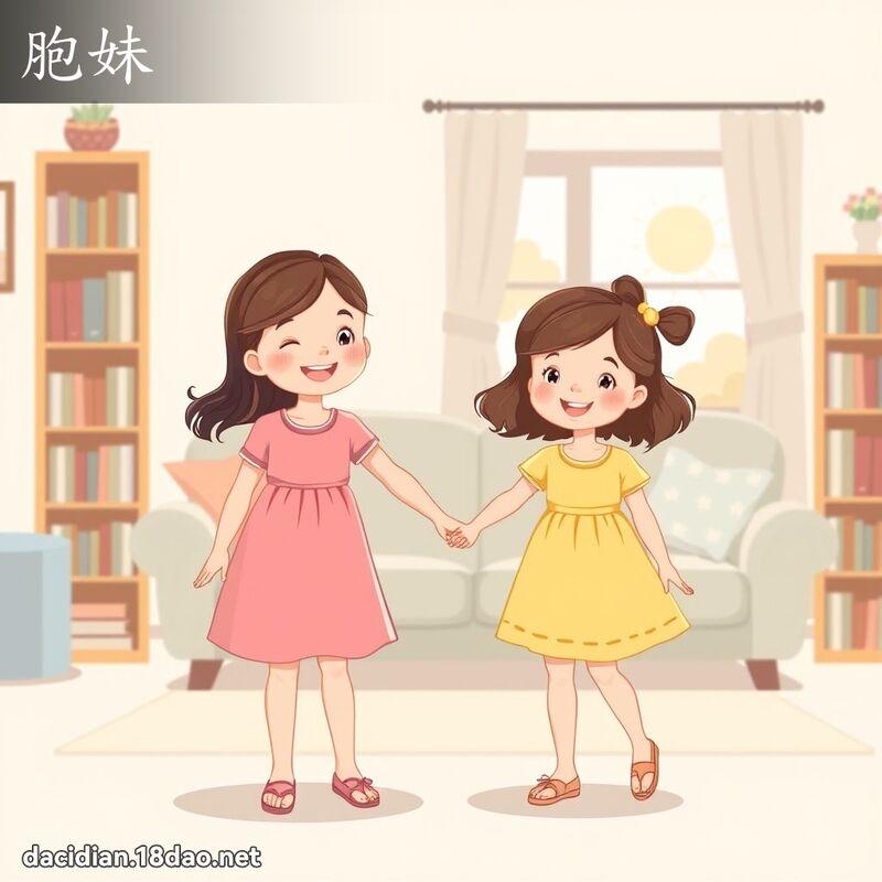 胞妹 - 国语大辞典配图