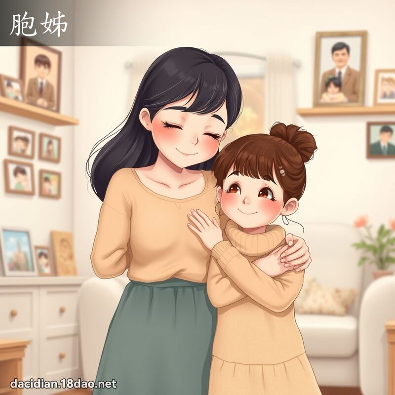 胞姊 - 國語大辭典配圖