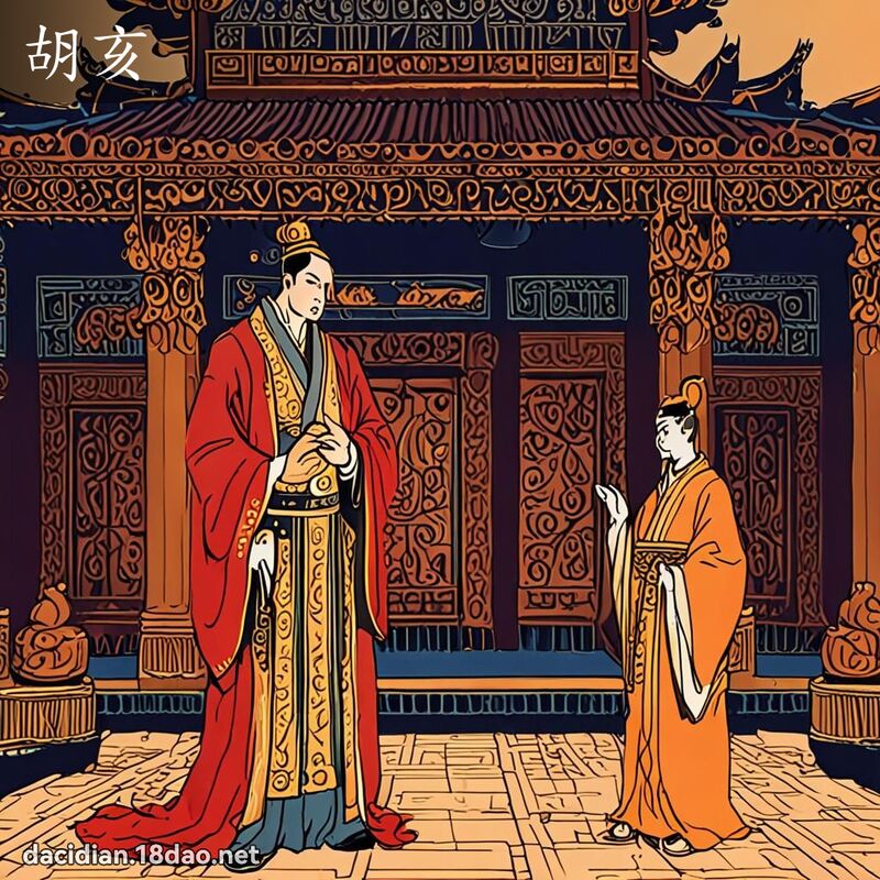 胡亥 - 国语大辞典配图