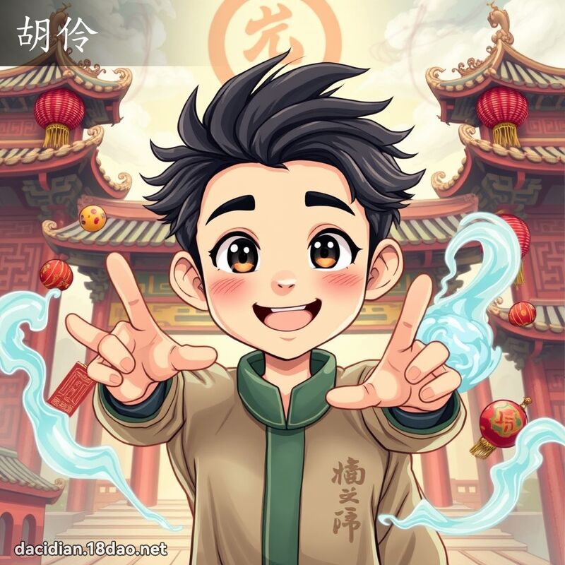 胡伶 - 國語大辭典配圖