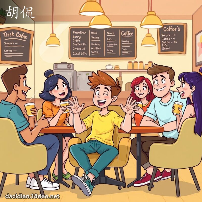胡侃 - 國語大辭典配圖