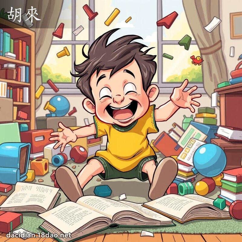 胡來 - 國語大辭典配圖