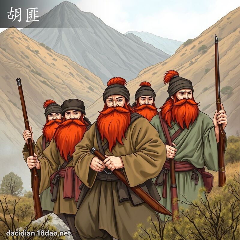 胡匪 - 國語大辭典配圖