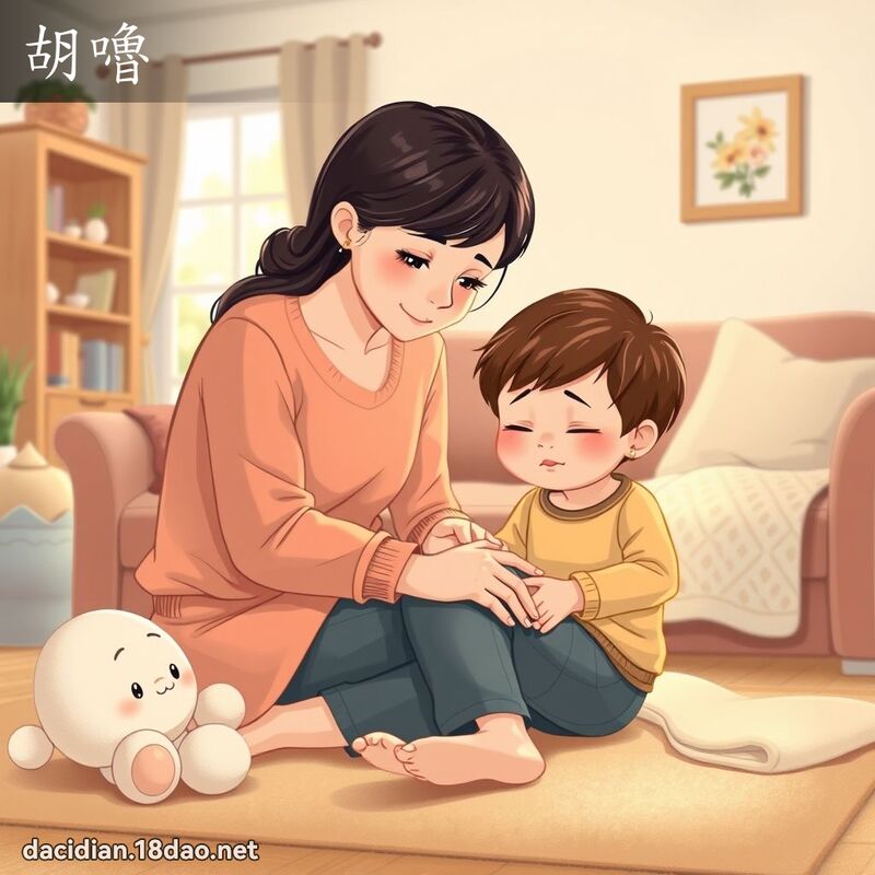 胡嚕 - 国语大辞典配图
