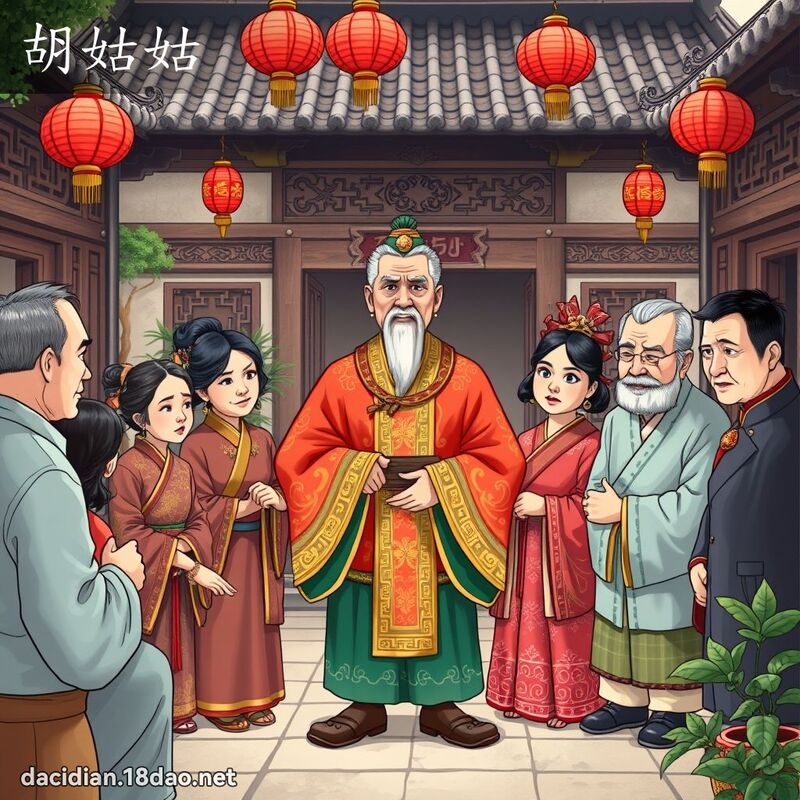 胡姑姑 - 國語大辭典配圖