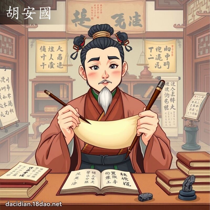 胡安国 - 国语大辞典配图
