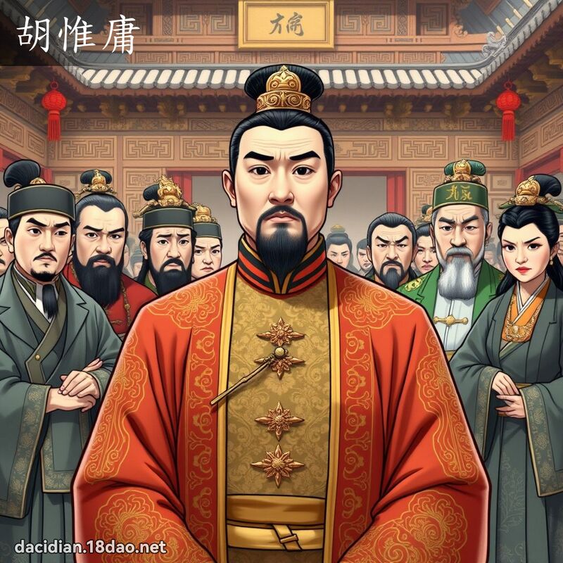 胡惟庸 - 国语大辞典配图