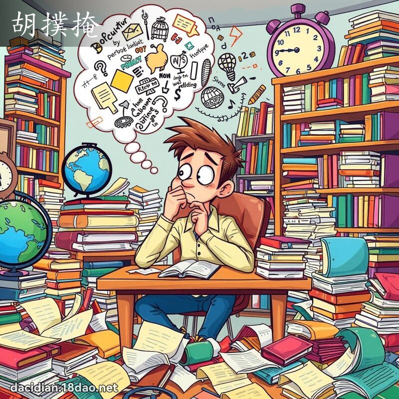 胡撲掩 - 國語大辭典配圖