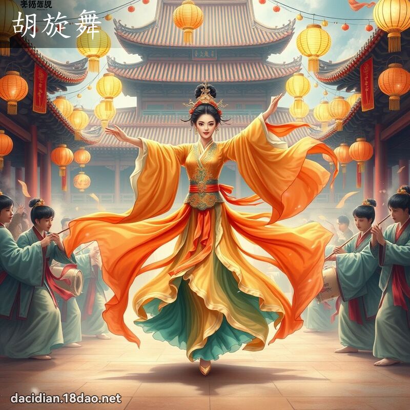 胡旋舞 - 國語大辭典配圖