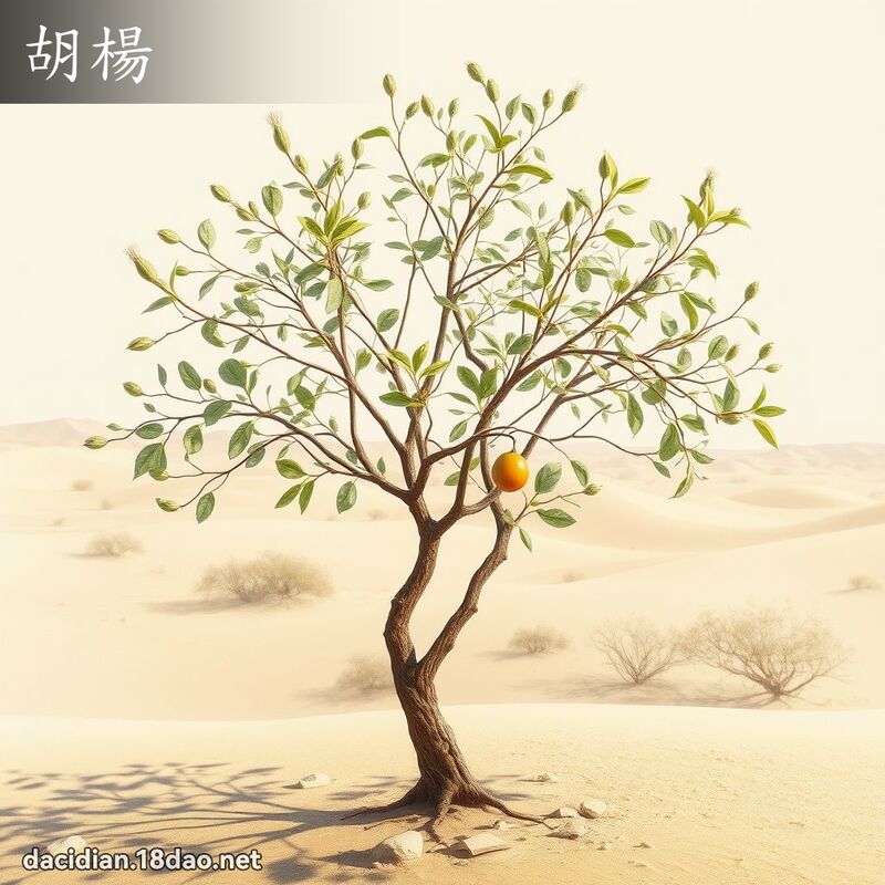 胡杨 - 国语大辞典配图