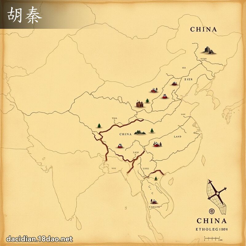 胡秦 - 国语大辞典配图