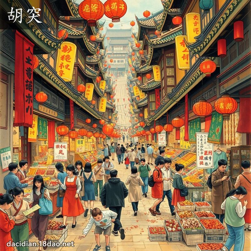 胡突 - 国语大辞典配图